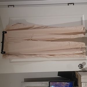 NWT Vanilla Star Juniors Linen Blend Pull-On Wide Leg Pants Sz 2X